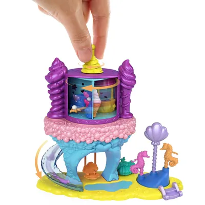Produktbild von Polly Pocket Regenbogen-Einhornspaß Meerjungfrauen-Bucht