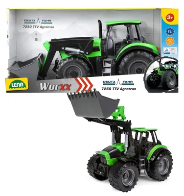 Obrázok produktu pre LENA Worxx Traktor Deutz Fahr Agrotron 7250 TTV v mierke 1:15, pre deti