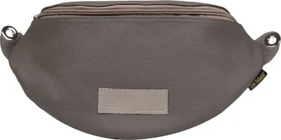 Image de Sac Ariana gris anthracite en cuir pour femmes