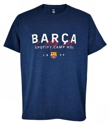 Produktbild von FC Barcelona Herren T-Shirt Spotify Camp Nou 5001CBCNS Offizielles Lizenzprodukt L dunkelblau