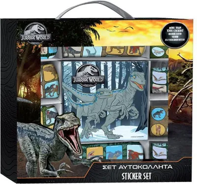 Image de Jeu d'autocollants Jurassic World, 1000dlg.