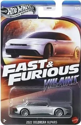 Immagine prodotto di Mattel HNR88; JBY38 - Hot Wheels Fast & Furious 2022 DELOREAN ALPHA5