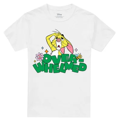 Image de Winnie l'ourson - T-shirt « Overwhelmed » pour homme/femme (unie) TV33972 (XL) (blanc)