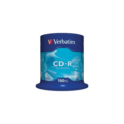 Produktbild von Verbatim CD-R 80 700MB 100er Pack Daten-CD-R, 700 MB, 80 min
