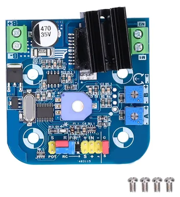 Immagine prodotto di Scheda di controllo servo, modulo controller ad alte prestazioni, driver motore a torsione grande, 12 V-24 V