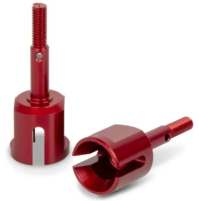 Alu-Antriebswelle rot für Tamiya TT01/TT01E/TT02 1:10