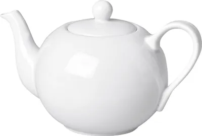Produktbild von Retsch Teekanne Snack 1,0l weiß, Einzelne Teekanne, 1000 ml, Weiß, Porzellan