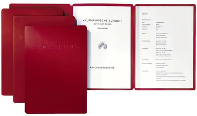 Produktbild von PAGNA Bewerbungsmappe "Supreme" DIN A4 blau