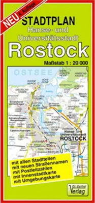 Immagine prodotto di Stadtplan Hanse- und Universitätsstadt Rostock