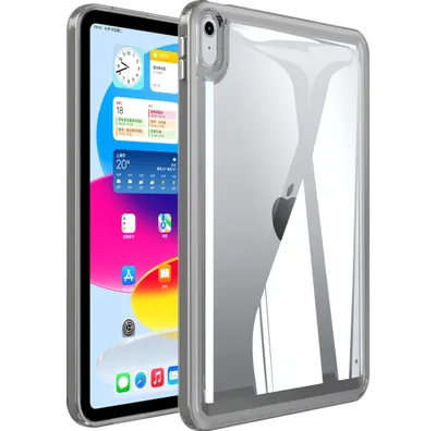 Produktbild von Mobigear Crystal iPad 11 (2025) Hardcase Hülle Backcover - Transparent / Schwarz