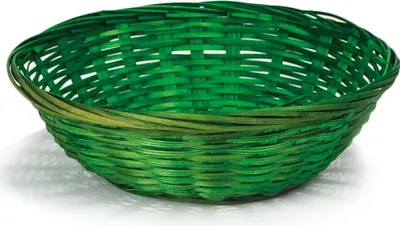 Produktbild von Osterkorb bambus grün 20x5 cm