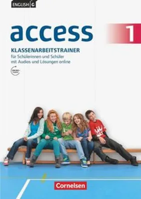 Obrázok produktu pre English G Access 01: 5. Schuljahr. Klassenarbeitstrainer mit Audios und Lösungen online