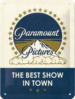 Produktbild von Nostalgic-Art - Blechschild 15x20 cm - Paramount - Classic Logo