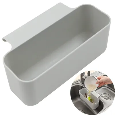 Obrázek produktu pro Odkapávač do dřezu - Plastový - Šedý - 20 x 4,8 x 6,6 cm