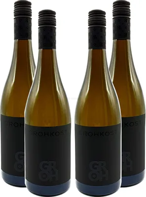 Produktbild von Groh - 4er Set Grohkost Weissburgunder Trocken - Deutscher Qualitätswein 0,75L (14,0% Vol) -[Enthält Sulfite]