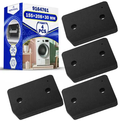 4 Trocknerfilter 208x155x30 mm, passend für Miele 9164761
