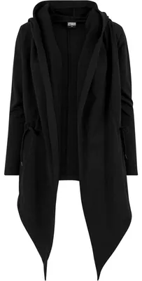 Image de Urban Classics - Cardigan à capuche pour femmes TN489 (3XL) (noir)