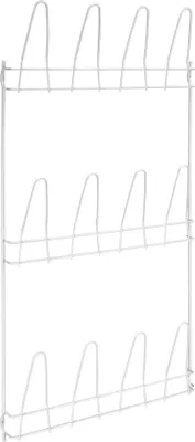 Produktbild von Metaltex Wandschoenenrek Penny 6 Paar Schoenen 41x77 cm Wit