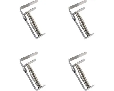 Produktbild von Klam.Edelstahl Feder, 4er Pack