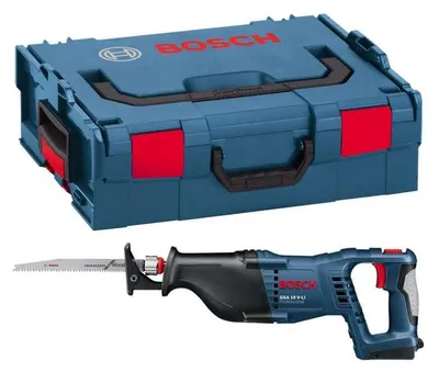 Image de Scie Sabre BOSCH 060164J007 - GSA 18 V-LI Professional (vendu sans batterie) avec L-Boxx