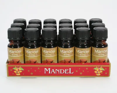 Produktbild von ELINA Duftöl 10ml Mandel in Glasflasche