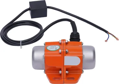 Zdjęcie produktu dla Silnik wibracyjny AC, asynchroniczny 3000 obr/min, wtyczka 220 V EU, stop aluminium, niebieski