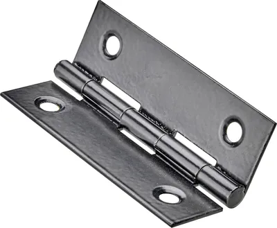 Produktbild von Hettich Scharnier Stahl 50 x 30 mm schwarz