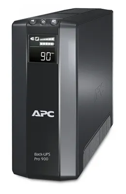 Zdjęcie produktu dla APC Back-UPS Pro, Technologia line-interactive, 0,9 kVA, 540 W, 156 V, 300 V, 50/60 Hz