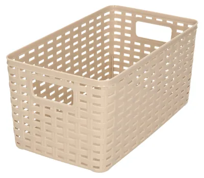Produktbild von PlasticForte Aufbewahrungskorb/Schrankkorb - Kunststoff - taupe - 5L