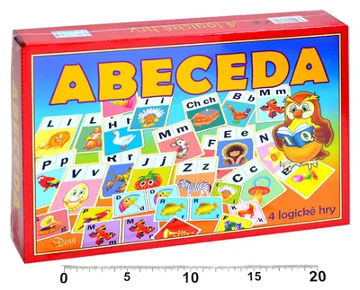 Produktbild von RAPPA Brettspiel für Kinder ab 4 Jahren: Alphabet lernen, 4 Logikspiele
