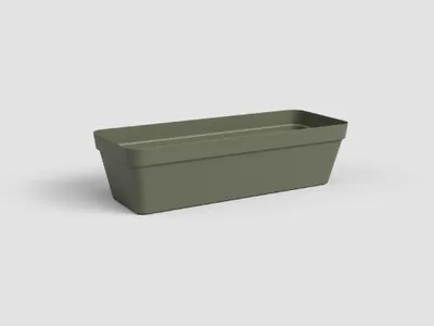 Obrázek produktu pro Ghiveci, Artevasi, Plastic, Dreptunghiular, 57.9 x 24.3 x 22 cm, Verde