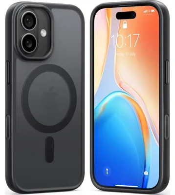 Immagine prodotto di Torras - Custodia protettiva Guardian Magnetic Series per iPhone 17 – nera