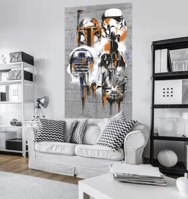Produktbild von Komar Digitaldruck Vlies Panel "Star Wars Celebrate The Galaxy" 120 x 200 cm, bunt, VD-022