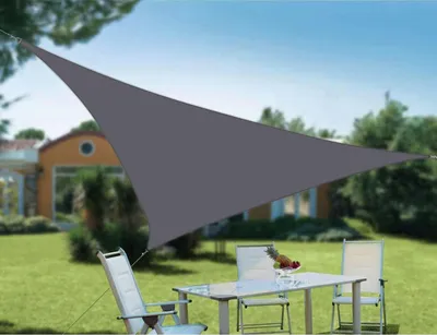 Produktbild von Dreieckiges Sonnensegel, 98 % UV-Schutz, fš¹r G?rten im Freien šC 3 x 3 x 3 m