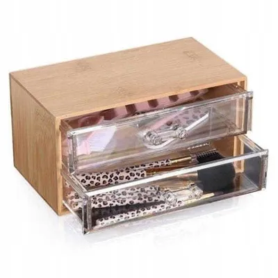 Immagine prodotto di Organizer per cosmetici in legno 18,5 x 11,5 cm
