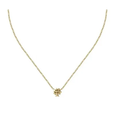 Immagine prodotto di Elegante collana placcata oro con cristallo Famiglia LPS10ASF05