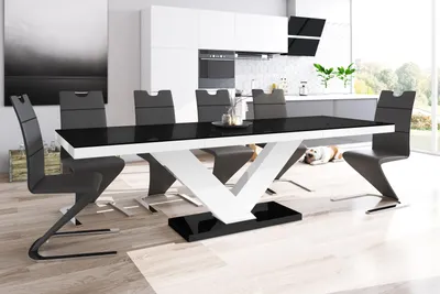 Produktbild von Design Esstisch Tisch HE-999 ausziehbar 160 bis 256 cm