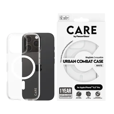 Image de Care By Panzerglass Flagship Case Iphone 16 Pro 6.3 Czarny/Black Magsafe 1346