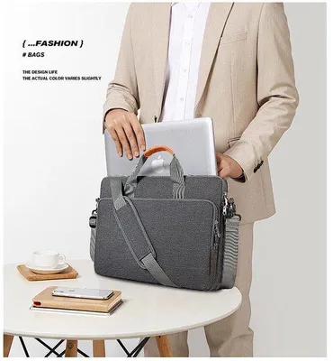 Produktbild von 15,6 Zoll Laptop-Tasche, Wasserfester Rucksack, leichter Aufklappmechanismus, geschäftsklassisch oder schulmäßig