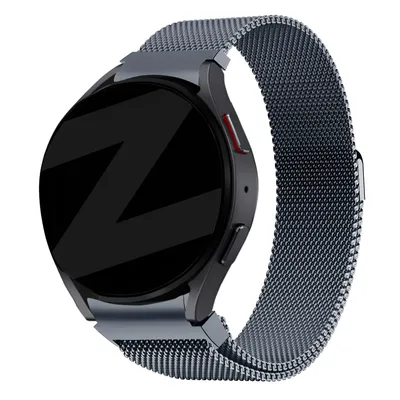 Produktbild von Bandz Milanaise-Laufband Galaxy Watch 7 (40&44mm) / Galaxy Watch 6 (Classic) / Watch 5 (Pro) / Watch 4 (Classic) / Watch FE – Milanaise-Armband mit Magnetverschluss – Grau