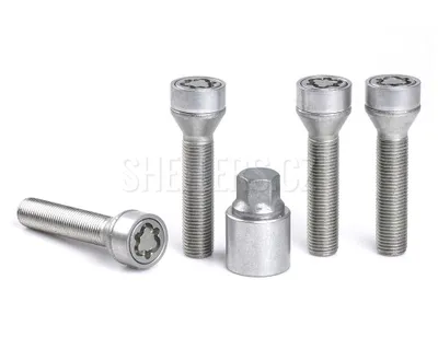 Obrázok produktu pre Bezpečnostné poistné skrutky M14x1,5x60 s kužeľom, kľúč 17, SICUSTAR VN460