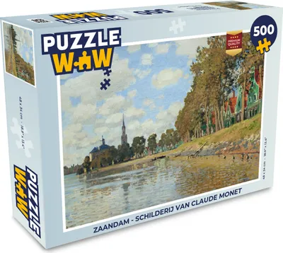 Obrázek produktu pro MuchoWow MuchoWow® Puzzle 500 ks Zaandam - Obrazy, Claude Monet