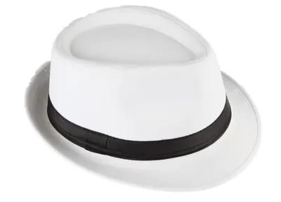 Produktbild von Panama Hut Fedora Sonnen Hut Weiss 54