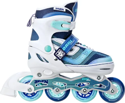 A single inline skate is shown against a white background.