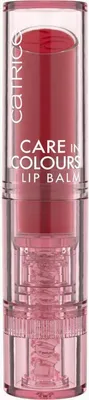 Productafbeelding van CATRICE Care In Colours, Lippenbalsem, Rood, Voor dames, Geschikt voor alle huidtypes, Bevat cacaoboter, Shea boter, Hydraterend, Voedend, Verzachtend
