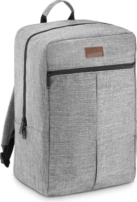 Produktbild von zagatto Rucksack Grau 40x25x20 cm 20 L, Laptop- & Reiserucksack, Sportrucksack, Wizzair Handgepäck, für Schule & Alltag, Damen & Herren, robustes Codura, wasserabweisend, 1 Hauptfach, 2 Taschen, 400 g, ZG830