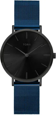 Produktbild von Damenarmbanduhr TORII B34NS.BB in klassischem Marineblauhinweis