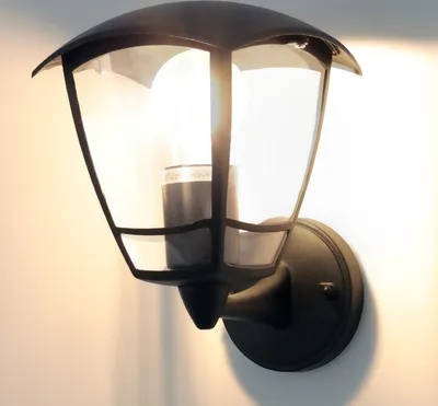 Produktbild von Außenwandleuchte Außenleuchte Außen Wandlampe Eingangsleuchte schwarz E27 IP44 Wandleuchte VIKA.B