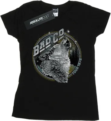 Obrázek produktu pro Bad Company - dámské tričko "Wolf Tour 1976" BI37732 (XL) (černá)