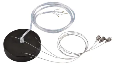 Produktbild von SLV Abhängset 1,5m MEDO schwarz 135250 5-adrig